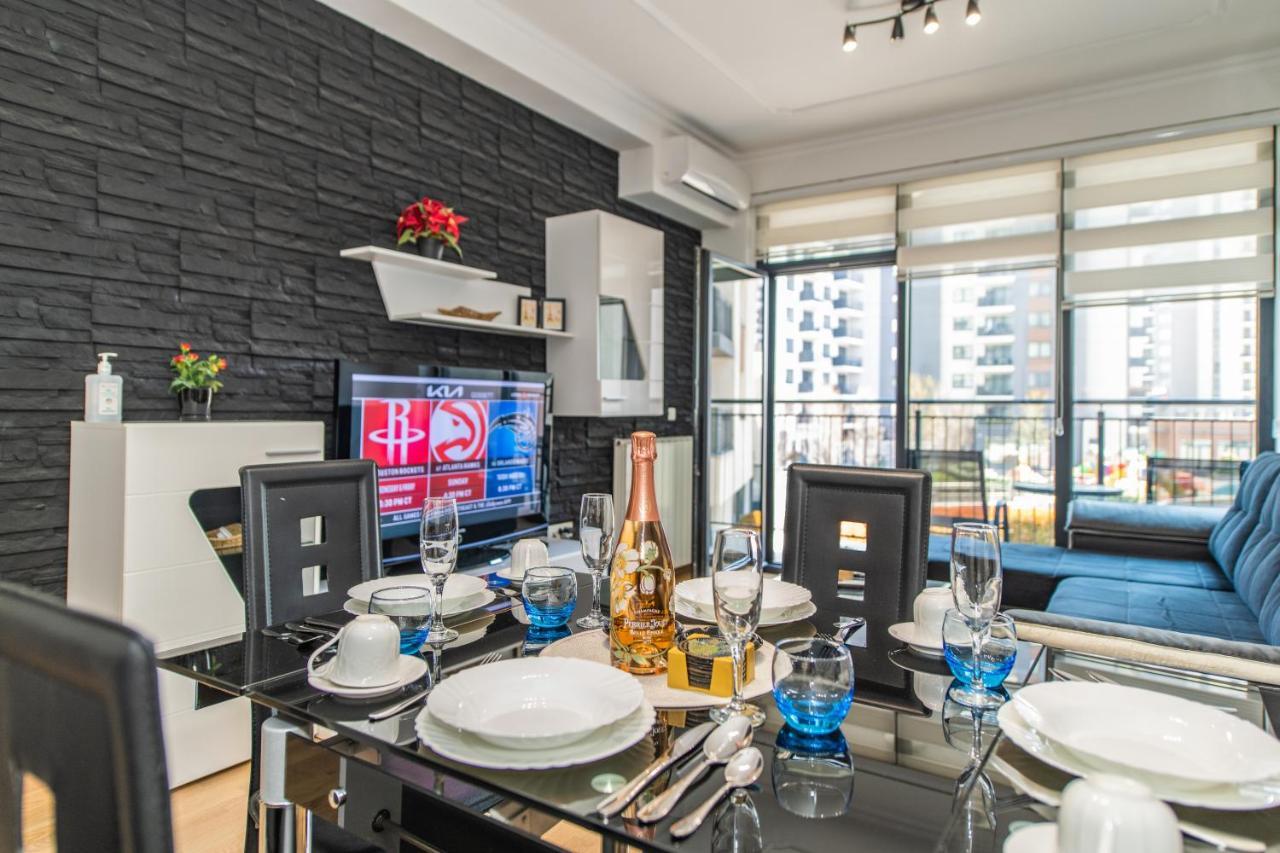 Modern Apartment In Belgrade Waterfront Eksteriør billede