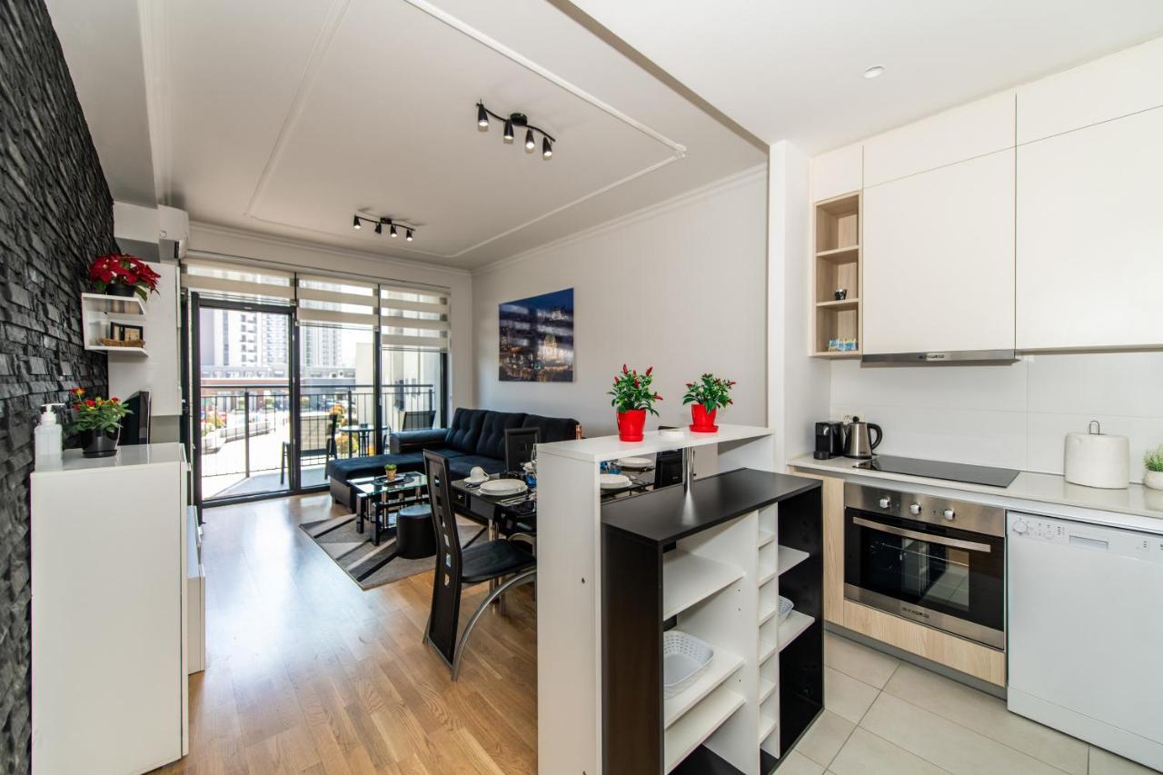 Modern Apartment In Belgrade Waterfront Eksteriør billede