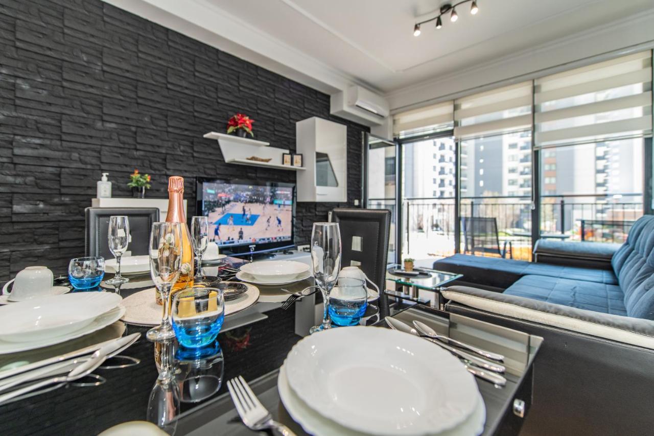 Modern Apartment In Belgrade Waterfront Eksteriør billede