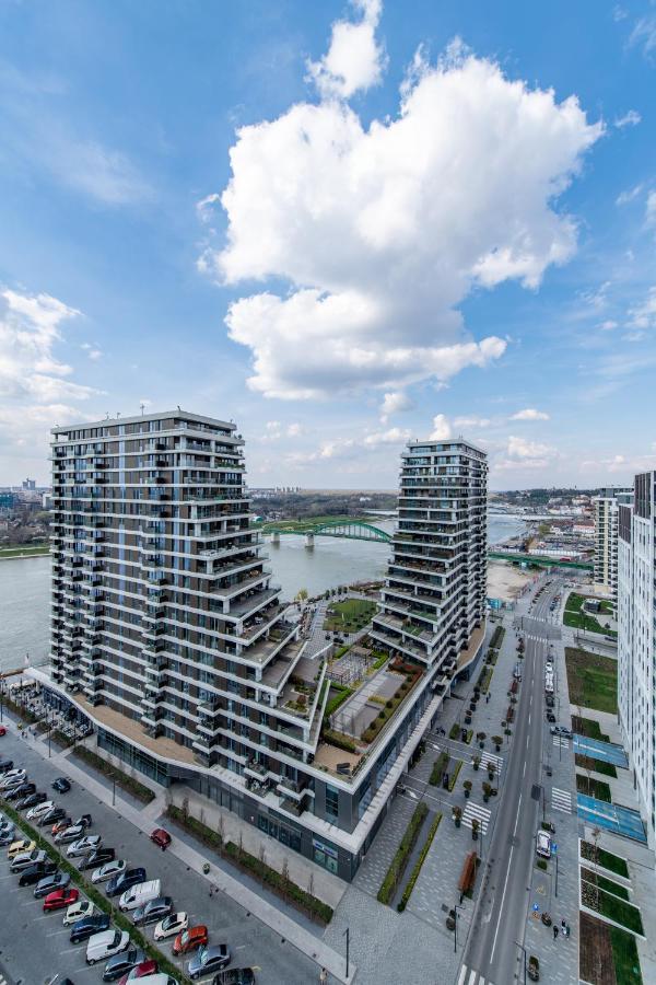 Modern Apartment In Belgrade Waterfront Eksteriør billede