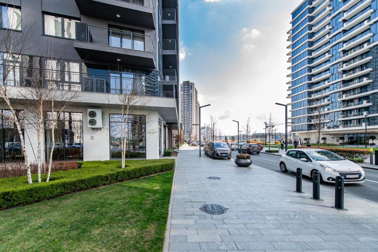 Modern Apartment In Belgrade Waterfront Eksteriør billede