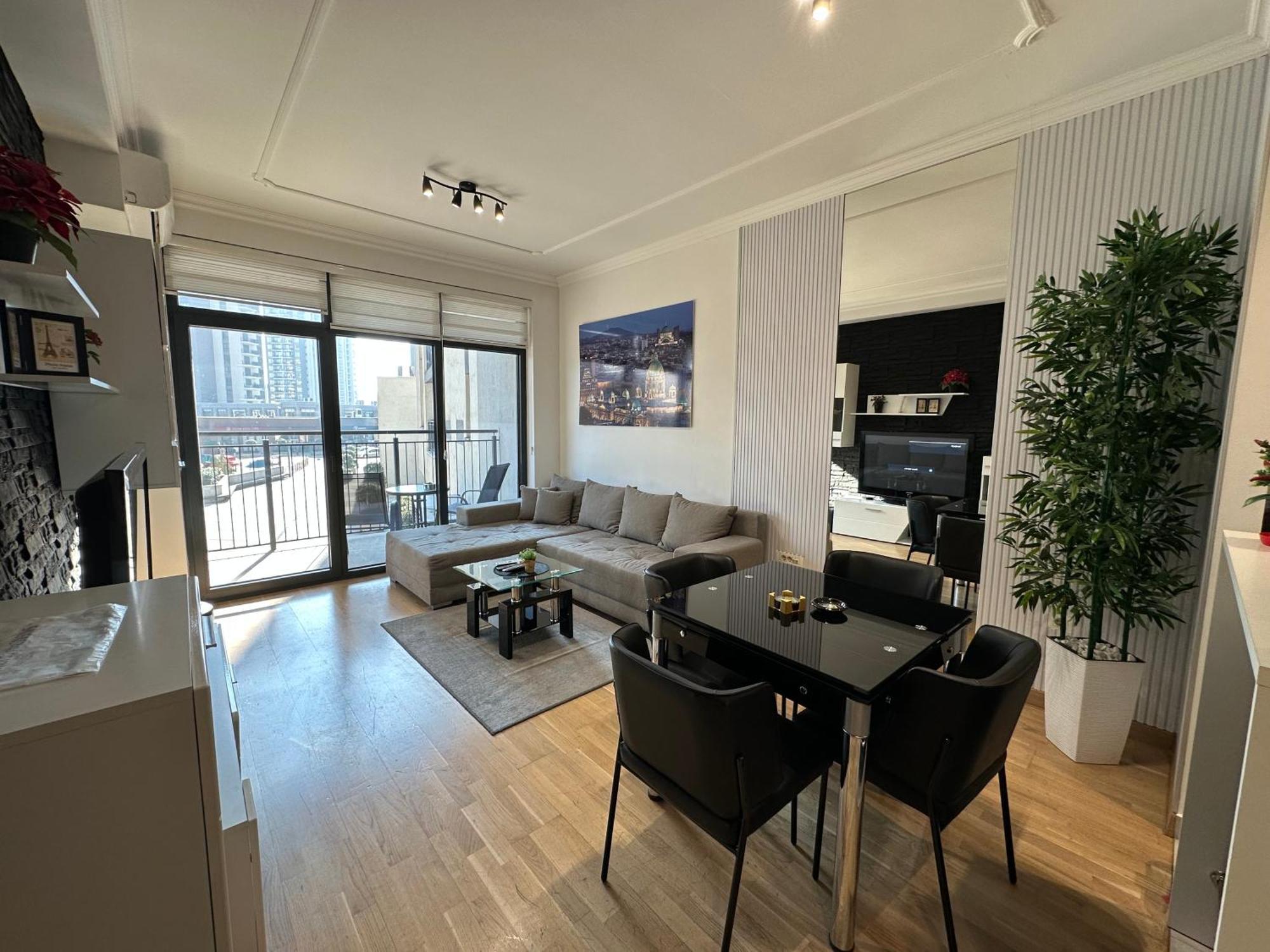 Modern Apartment In Belgrade Waterfront Eksteriør billede